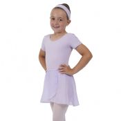 Lilac Chiffon Wrap Ballet Skirt - Adjustable